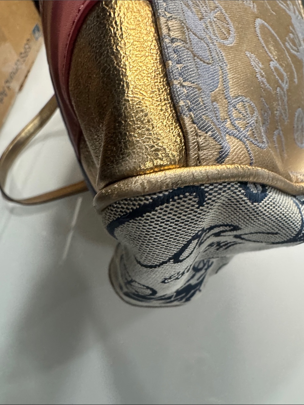Coach Vintage Y2K-era Coach Signature Patchwork bowler bag in multi-color - Picture 11 of 15